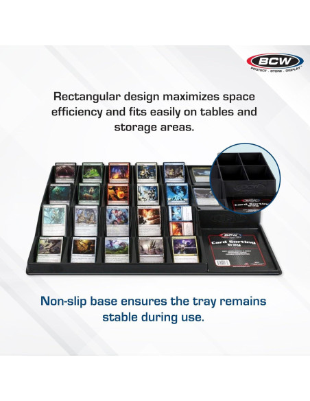 Bandeja Clasificadora BCW para Cartas de Comercio - 24 Celdas Bandeja Clasificadora BCW para Cartas de Comercio - 24 Celdas