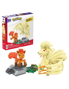 Set de Construcción Vulpix y Ninetales 145 Piezas Mattel