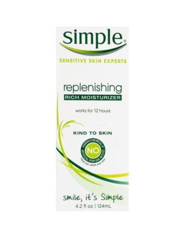 Hidratante Facial Simple Kind to Skin 119 ml Piel Sensible