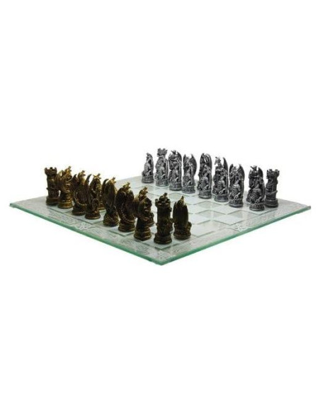 Juego de Ajedrez Dragón Fantasía Pacific Giftware 2.72 kg Juego de Ajedrez Dragón Fantasía Pacific Giftware 2.72 kg