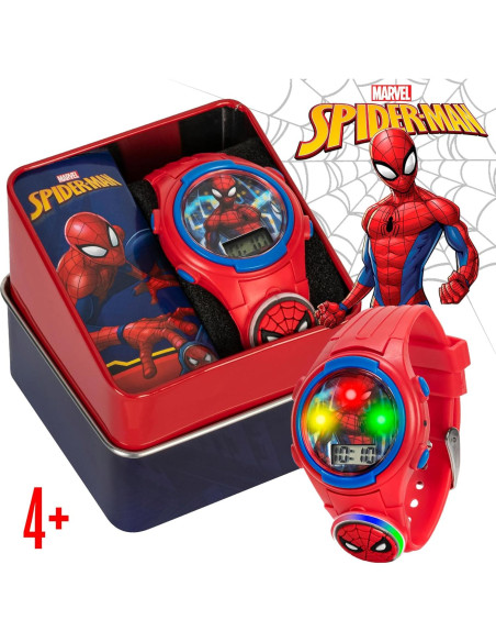 Reloj Digital Spider-Man Accutime para Niños - Rojo Reloj Digital Spider-Man Accutime para Niños - Rojo