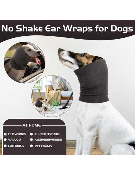 Cubierta de Cabeza para Perros Nanaki Quiet Dog - Gris Pequeño Cubierta de Cabeza para Perros Nanaki Quiet Dog - Gris Pequeño