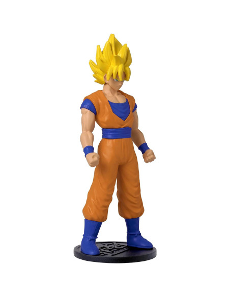 Figura de Acción Goku Super Saiyan Bandai 10 cm con Moneda Figura de Acción Goku Super Saiyan Bandai 10 cm con Moneda