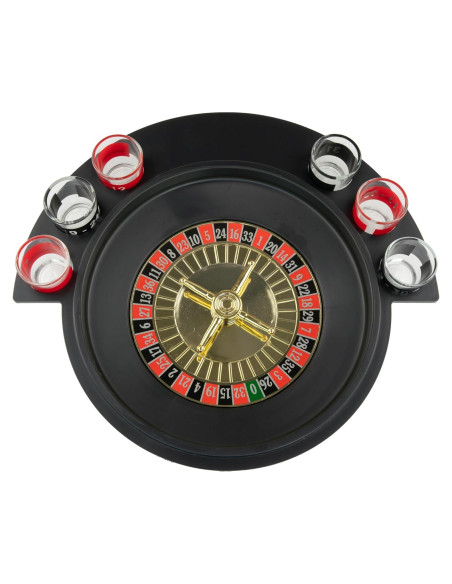 Set de Ruleta de Vasos de Chupito Fairly Odd, 6 PCS Set de Ruleta de Vasos de Chupito Fairly Odd, 6 PCS