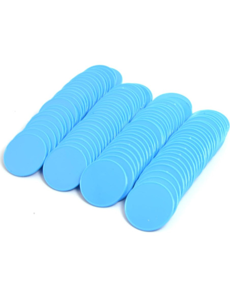 Contadores de Plástico Smartdealspro 100pcs 32mm con Caja Contadores de Plástico Smartdealspro 100pcs 32mm con Caja