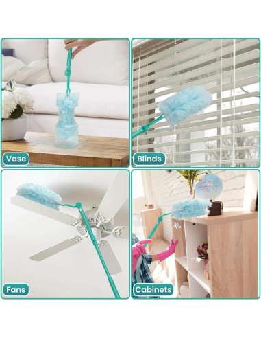 30 Almohadillas de Reemplazo Plumero MAVRIZ 360 Desechables