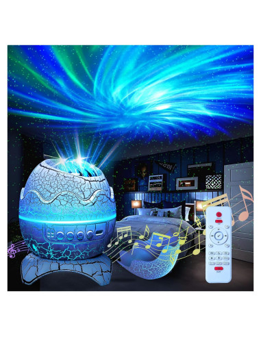 Proyector de Estrellas VOLIVO, Luz Nocturna y Altavoz Bluetooth