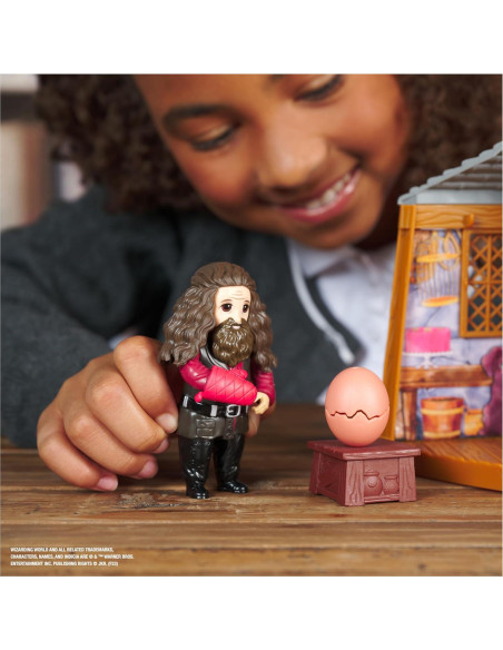 Set de Juego Cabaña de Hagrid Harry Potter con 2 Figuras Set de Juego Cabaña de Hagrid Harry Potter con 2 Figuras