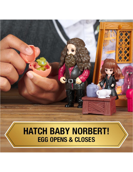 Set de Juego Cabaña de Hagrid Harry Potter con 2 Figuras Set de Juego Cabaña de Hagrid Harry Potter con 2 Figuras