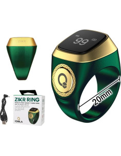 Contador de Anillo Inteligente Kellegour 20mm Verde Digital 2
