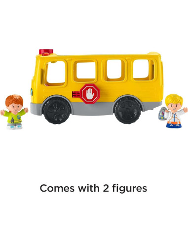 Autobús Escolar Fisher-Price Little People con Música y Luces