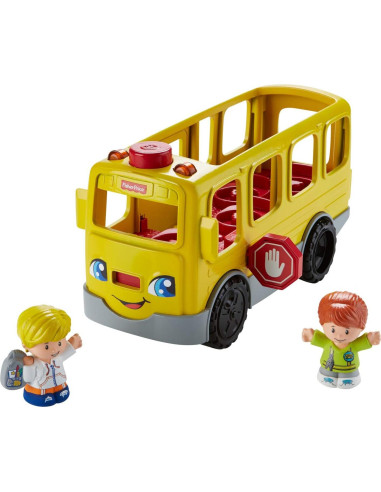 Autobús Escolar Fisher-Price Little People con Música y Luces