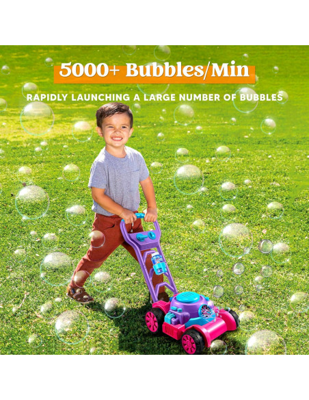 Cortacésped de Burbuja Joyin Rosa - Juguete para Niños Cortacésped de Burbuja Joyin Rosa - Juguete para Niños