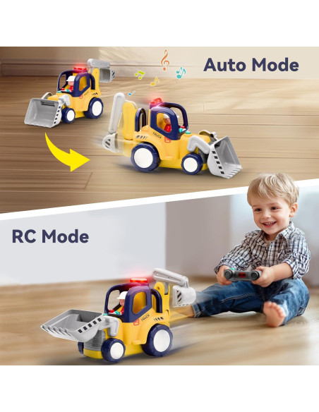 Juguete Camión de Construcción Control Remoto iPlay, 22.4x16.6cm Juguete Camión de Construcción Control Remoto iPlay, 22.4x16.6cm