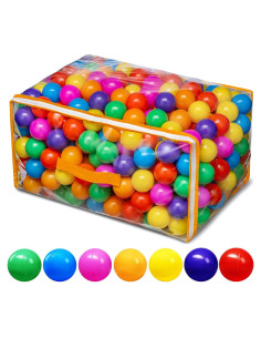 Pelotas de piscina Vanland 100 unidades 5.5cm colores brillantes