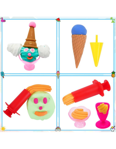Juego de Herramientas de Plastilina Oun Nana 31 Piezas