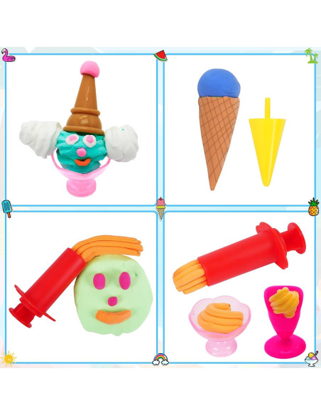 Juego de Herramientas de Plastilina Oun Nana 31 Piezas Juego de Herramientas de Plastilina Oun Nana 31 Piezas