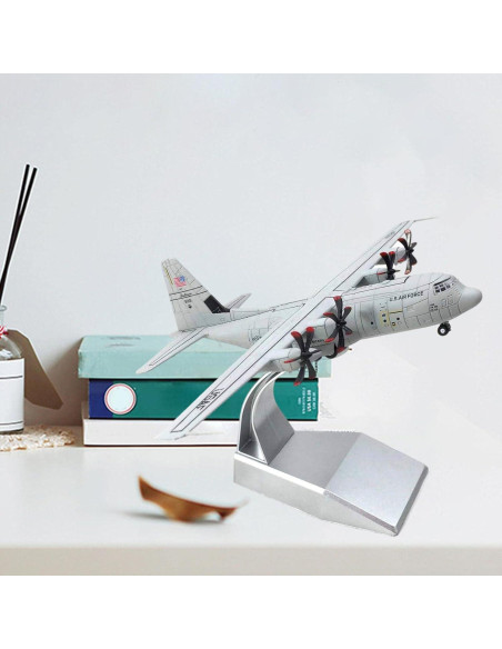 Modelo de Aeronave C-130J Yiju 1:200 Aleación 15x20cm Modelo de Aeronave C-130J Yiju 1:200 Aleación 15x20cm