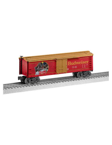 Vagón Refrigerado Lionel Budweiser Clydesdale O Gauge 26,67 cm Vagón Refrigerado Lionel Budweiser Clydesdale O Gauge 26,67 cm