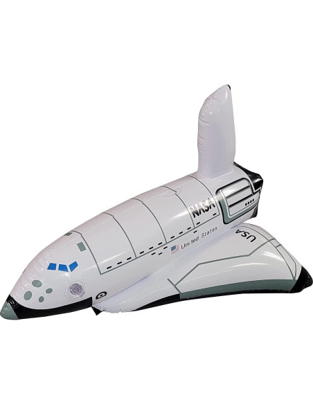 Figuras Inflables Astronauta y Transbordador Zugar Land 43 cm Figuras Inflables Astronauta y Transbordador Zugar Land 43 cm