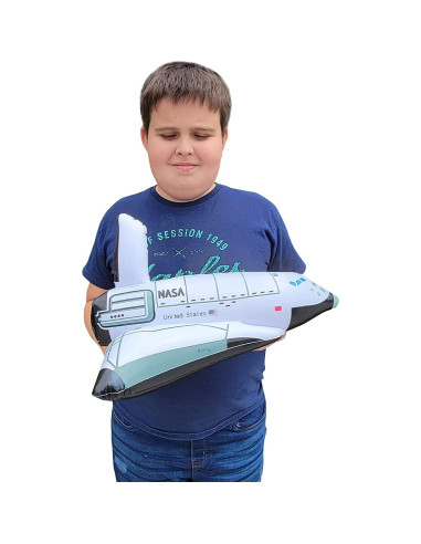 Figuras Inflables Astronauta y Transbordador Zugar Land 43 cm