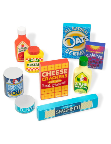 Juego de Comida de Madera Melissa & Doug 9 Piezas
