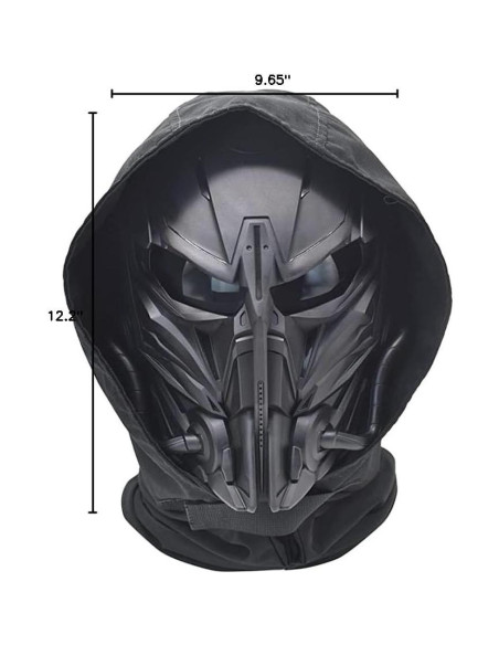 Máscara táctica Aifordge para airsoft y paintball con balaclava Máscara táctica Aifordge para airsoft y paintball con balaclava