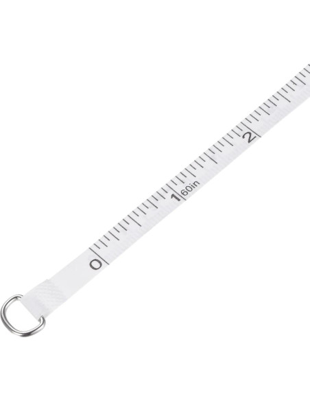 Cinta Métrica Retráctil HARFINGTON 1.5M Doble Cara Blanca Cinta Métrica Retráctil HARFINGTON 1.5M Doble Cara Blanca