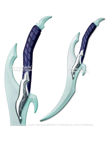 Espada de espuma Munetoshi Dagger Baruka 65 cm para cosplay