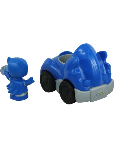 Set de Juguetes Batman y Batimóvil Fisher Price 12 cm