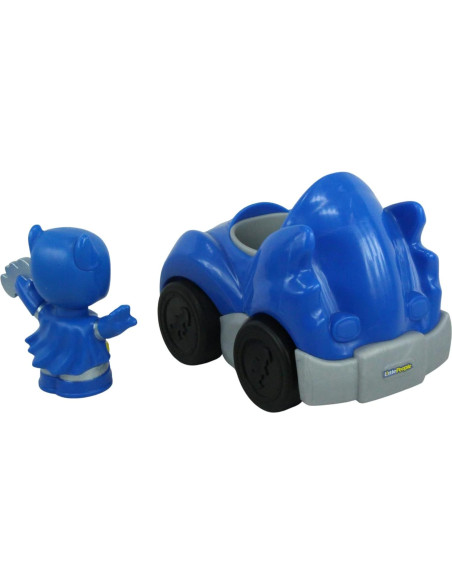 Set de Juguetes Batman y Batimóvil Fisher Price 12 cm Set de Juguetes Batman y Batimóvil Fisher Price 12 cm