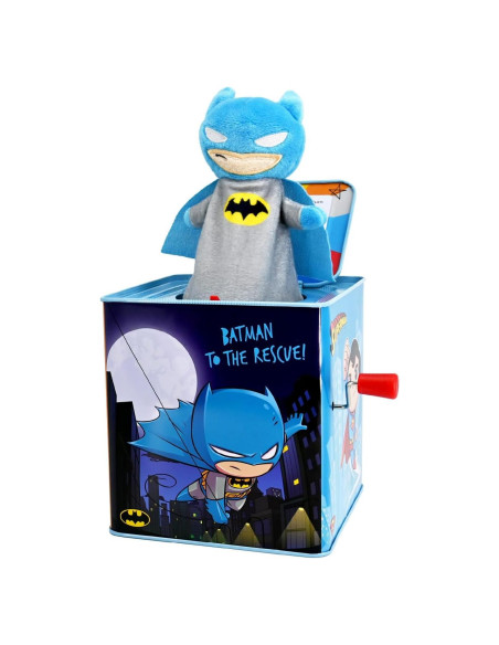 Jack in the Box Batman Kids Preferred 13.97 cm Juguete Musical Jack in the Box Batman Kids Preferred 13.97 cm Juguete Musical