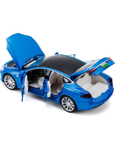 Coche Diecast EROCK Modelo S 1:32 con Luces y Sonido