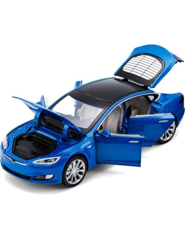 Coche Diecast EROCK Modelo S 1:32 con Luces y Sonido