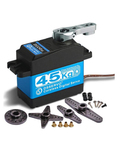 Servo Digital 45kg DS3245SG para Coches RC 1/8 1/10 1/12