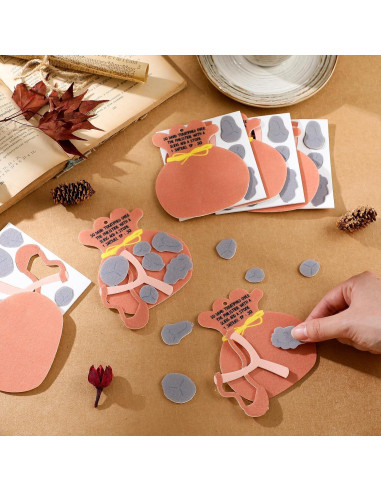 Kit de Manualidades David y Goliat 24 Piezas SmoothNovelty