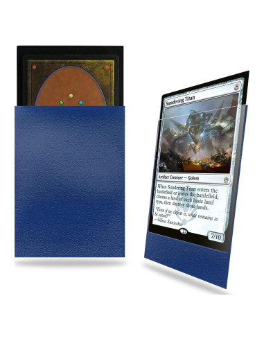 Mangas de cartas MTG Fabmaker 200 paquetes color azul