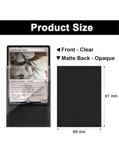 Mangas de cartas MTG Fabmaker 200 paquetes color azul 2