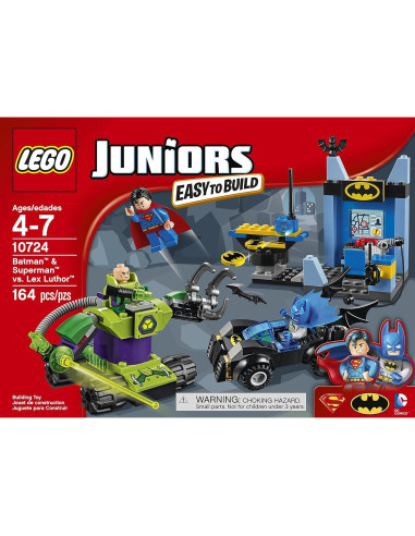 LEGO 10724 Batman y Superman vs Lex Luthor 164 Piezas