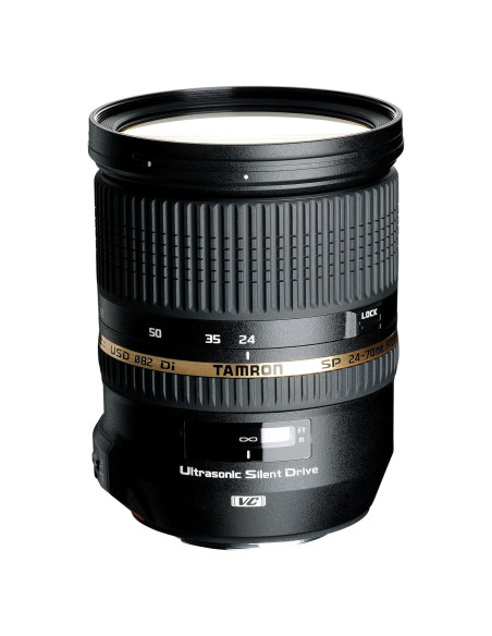 Lente Tamron SP 24-70mm F2.8 Di USD para Cámaras Sony Lente Tamron SP 24-70mm F2.8 Di USD para Cámaras Sony