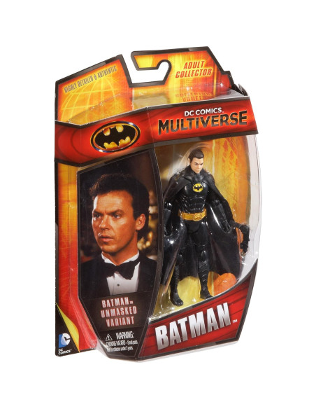 Figura Batman Sin Máscara Michael Keaton 10 cm DC Comics Figura Batman Sin Máscara Michael Keaton 10 cm DC Comics