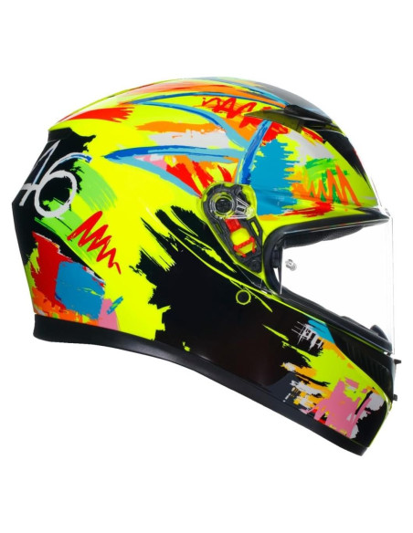 Casco Integral AGV K3 Rossi Winter 2019 Amarillo L Casco Integral AGV K3 Rossi Winter 2019 Amarillo L