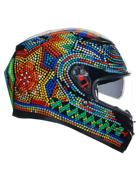 Casco Integral AGV K3 Rossi Winter Test 2018 Naranja L Casco Integral AGV K3 Rossi Winter Test 2018 Naranja L
