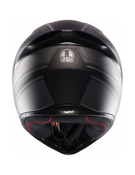 Casco de Motocicleta AGV K1 S Sling Negro/Gris 2.40 kg Casco de Motocicleta AGV K1 S Sling Negro/Gris 2.40 kg