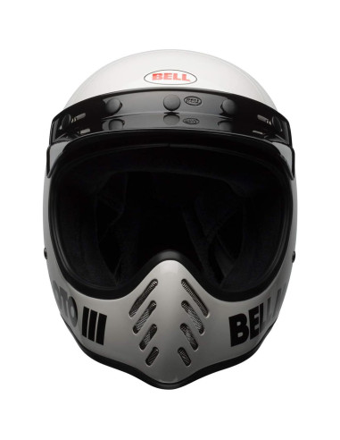 Casco Bell Moto-3 Blanco Brillante X-Grande 2,08 kg