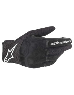 Guante de Motocicleta Alpinestars Copper Negro Blanco M