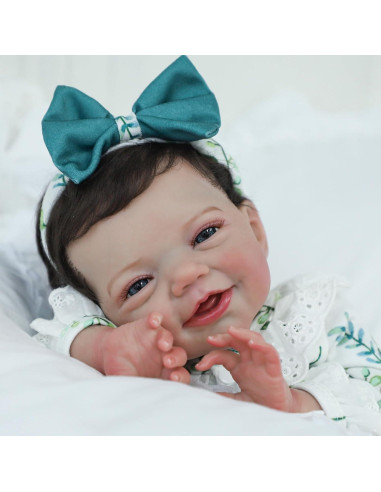 Muñeca de bebé renacida KSBD 45.72 cm con accesorios