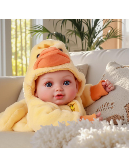 Muñeca de Bebé Realista BABESIDE 43 cm con Accesorios Muñeca de Bebé Realista BABESIDE 43 cm con Accesorios