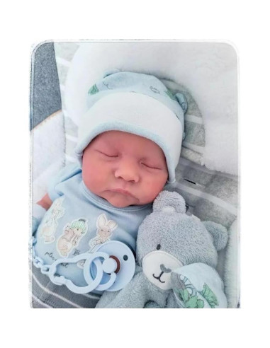 Muñeca Reborn Realista Levi - 45.72 cm Cuerpo Suave para Niños