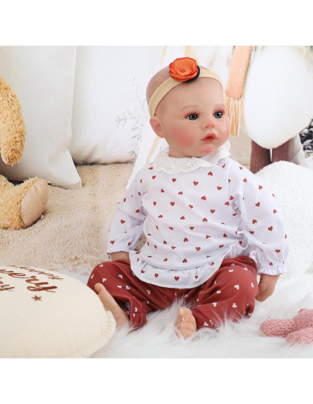 Muñeca Reborn Realista CALiugsi 46 cm con Certificado de Nacimiento Muñeca Reborn Realista CALiugsi 46 cm con Certificado de Nacimiento